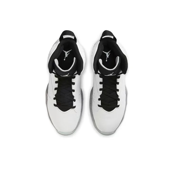 Jordan stylish versatile shock-absorbing slip-resistant durable mid-cut retro basketball shoes AR4430-106